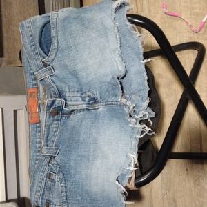 Cut off jean shorts